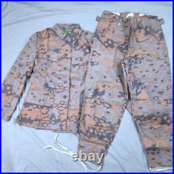 Reproductions GERMAN M43 AUTUMN OAK CAMO TUNIC & TROUSERS SUIT SIZE XXXL