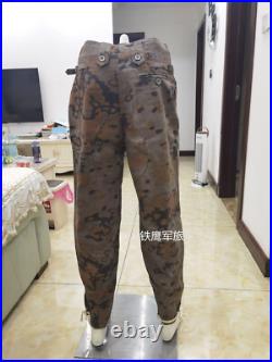 Reproductions GERMAN M43 AUTUMN OAK CAMO TUNIC & TROUSERS SUIT SIZE XXXL