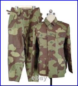 Reproductions GERMAN M43 ITALIAN CAMO FIELD TUNIC & TROUSERS SUIT ONLY SIZE XXXL