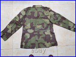 Reproductions GERMAN M43 ITALIAN CAMO FIELD TUNIC & TROUSERS SUIT ONLY SIZE XXXL