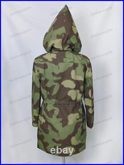 Reproductions GERMAN M43 ItalianCAMO RABBIT FUR WINTER PARKA GREAT COAT SIZE XXL