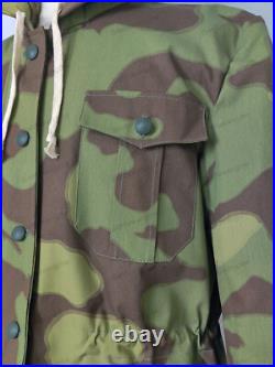 Reproductions GERMAN M43 ItalianCAMO RABBIT FUR WINTER PARKA GREAT COAT SIZE XXL