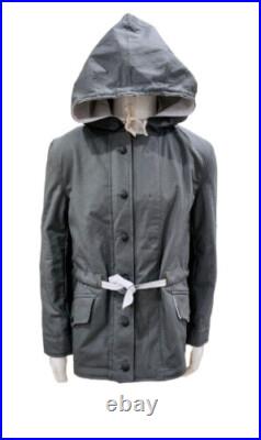 Reproductions GERMAN MOUSE GREY & WHITE WINTER REVERSIBLE PARKA COAT SIZE S