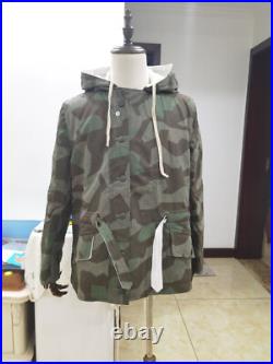 Reproductions GERMAN SPLINTER CAMO & WHITE WINTER REVERSIBLE PARKA SIZE L