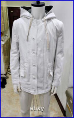 Reproductions GERMAN SPLINTER CAMO & WHITE WINTER REVERSIBLE PARKA SIZE L