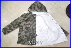 Reproductions GERMAN SPLINTER CAMO & WHITE WINTER REVERSIBLE PARKA SIZE L