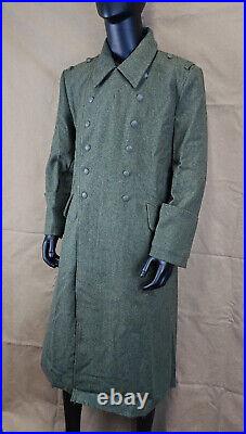 Reproductions GERMAN WH M1940 FIELD GREY WOOL GREATCOAT COAT SIZE S