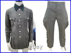 Reproductions German M36 Officer SUMMER Field Tunic & breeches SUIT SIZE L