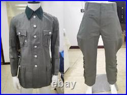 Reproductions German M36 Officer SUMMER Field Tunic & breeches SUIT SIZE M