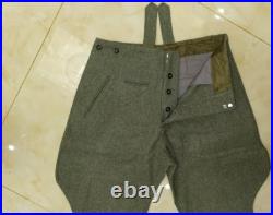 Reproductions German M36 Officer Wool Field Tunic & breeches SUIT SIZE L