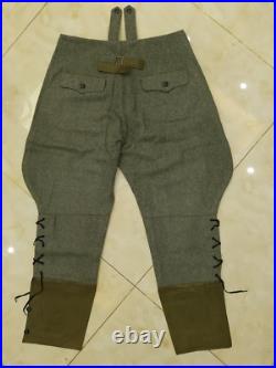 Reproductions German M36 Officer Wool Field Tunic & breeches SUIT SIZE L
