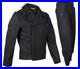 Retro Ww2 German Elite Panzer Black Wool Wrap Jacket & Trousers, Size M