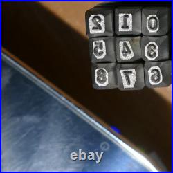 SET. 1 inch Number Stamp for colt SET. 1 inch Number Stamp for colt