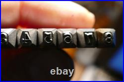 SET 3 MM Number Stamp for colt