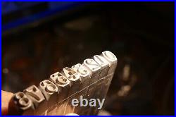 SET 6 mm Number Stamp for Kubelwagen VW