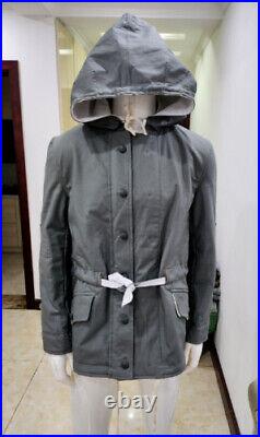 SIZE L WWII GERMAN ARMY Mouse Grey CAMO COAT & WHITE WINTER REVERSIBLE PARKA