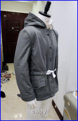 SIZE L WWII GERMAN ARMY Mouse Grey CAMO COAT & WHITE WINTER REVERSIBLE PARKA
