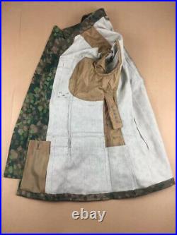 SIZE S, Cosplay GERMAN ELITE HBT DOT44 PEAS CAMO M1943 FIELD TUNIC TROUSERS