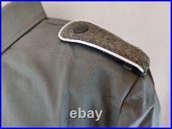 SIZE S GERMAN WH EM HBT GREY COTTON M43 FIELD TUNIC &TROUSERS -WW2 Replica