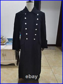 SIZE XL GERMAN ELITE M32 Field BLACK WOOL GREATCOAT COAT