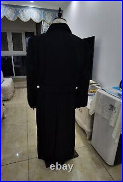 SIZE XL GERMAN ELITE M32 Field BLACK WOOL GREATCOAT COAT