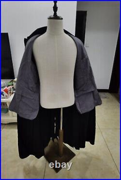 SIZE XL GERMAN ELITE M32 Field BLACK WOOL GREATCOAT COAT