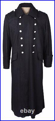 SIZE XL GERMAN ELITE M32 Field BLACK WOOL GREATCOAT COAT