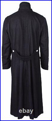 SIZE XL GERMAN ELITE M32 Field BLACK WOOL GREATCOAT COAT