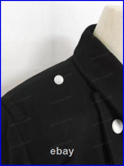 SIZE XL, World War II GERMAN ELITE M32 FIELD BLACK WOOL GREATCOAT TRENCH COAT