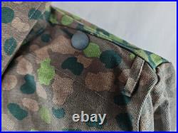 SIZE XXL GERMAN Elite Dot44 Peas CAMO M43 FIELD TUNIC AND TROUSERS -WW2 Replica