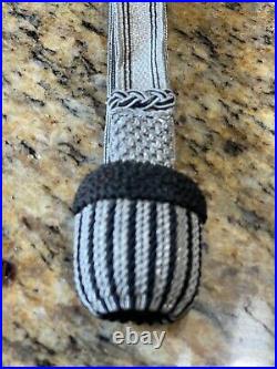 Senior SS NCO Waffen SS Portepee authentic german ww2 sword knot troddel