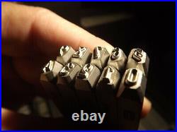 Set Schlagstempel Stamp for Harley Davidson 3/16 inch 4,76 mm