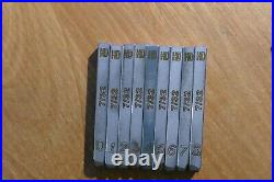 Set Schlagstempel Stamp for Harley Davidson 7/32 inch 5,55 mm H