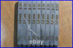 Set numbering stams for Mauser 2,5 mm