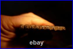Set numbering stams for Mauser 2 mm C