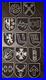 Set of 14 chevrons of the Waffen Grenadier Divisions of the SS. Wehrmacht
