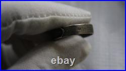 Silver 800 GERMAN ELITE Skull Honor Ring WW2