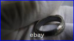 Silver 800 GERMAN ELITE Skull Honor Ring WW2