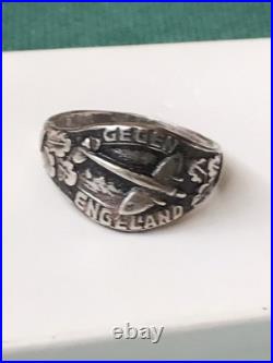 Silver ring. World War II
