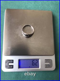 Silver ring. World War II
