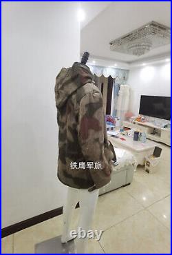 Size L Ww2 German Army Tan&water Camo And White Winter Reversible Coat Parka