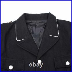 Size L Ww2 German Elite M32 Black Wool Tunic & Breeches Classical Repro