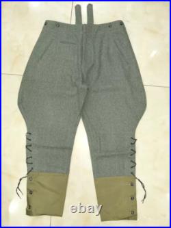 Size L Wwii German M36 Office Wool Field Tunic Breeches Set Collection