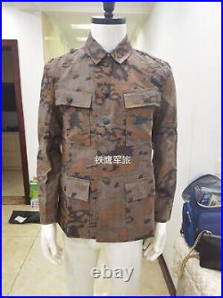 Size S Wwii German Army M43 Autumn Oak Camo Tunic & Trousers