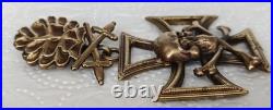 Skull with Iron Cross, oak leaves with swords Skull with Iron Cross, oak leaves with swords