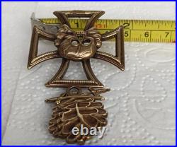 Skull with Iron Cross, oak leaves with swords Skull with Iron Cross, oak leaves with swords