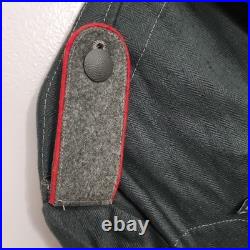 Sturm Handels GmbH Reproduction WW II German Military Coat 55% Linen 45% Cotton