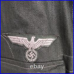 Sturm Handels GmbH Reproduction WW II German Military Coat 55% Linen 45% Cotton