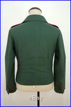 TAILORED WWII German Heer panzer summer HBT reed green wrap/jacket type II