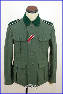 TAILORED WWII German M36 officer field wool tunic Feldbluse
